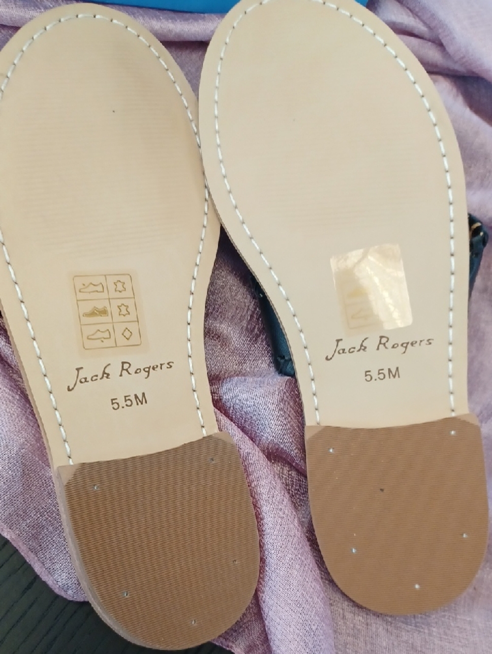 Jack Rogers Jack's Flat Sandal NIB - Picture 4 of 7
